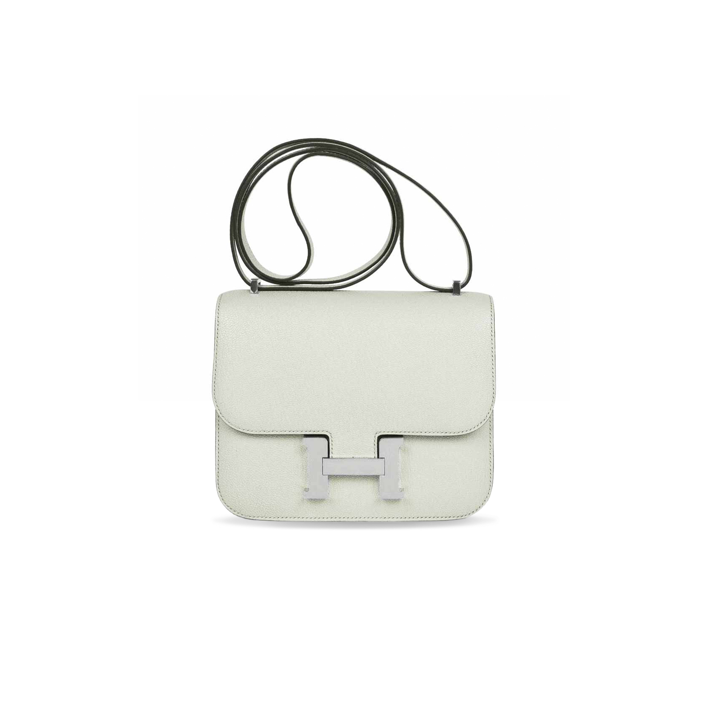 HERMES CONSTANCE 18 CHEVRE H022695CK80(18*15*4cm)